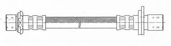 KAWE 511673 Тормозной шланг