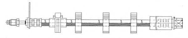 KAWE 511684 Тормозной шланг