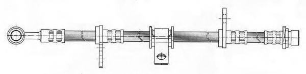 KAWE 511877 Тормозной шланг