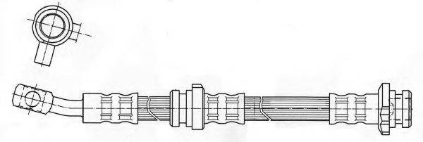 KAWE 511984 Тормозной шланг