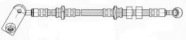 KAWE 512030 Тормозной шланг