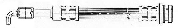 KAWE 512044 Тормозной шланг