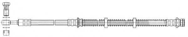 KAWE 512248 Тормозной шланг