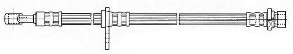 KAWE 512278 Тормозной шланг