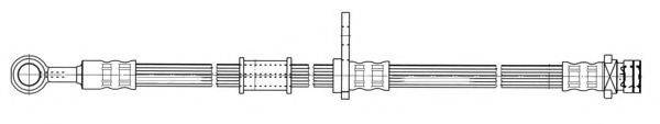 KAWE 512503 Тормозной шланг