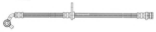 KAWE 512574 Тормозной шланг