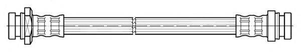 KAWE 512606 Тормозной шланг