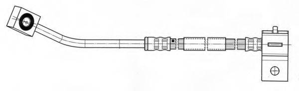 KAWE 513294 Тормозной шланг