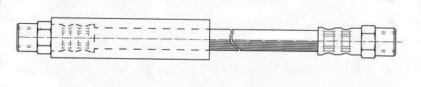 KAWE 516962 Тормозной шланг