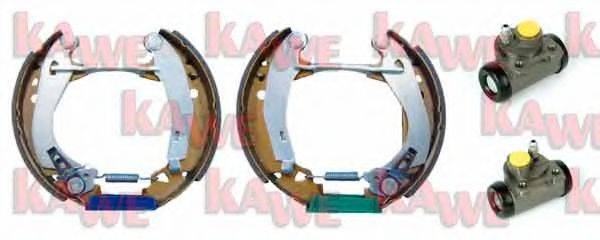 KAWE OEK210 Комплект тормозных колодок