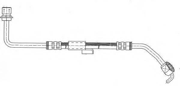 KAWE 510546 Тормозной шланг