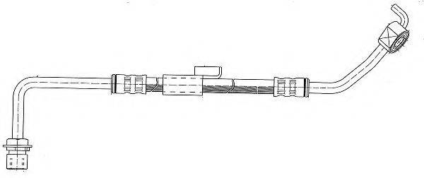 KAWE 510547 Тормозной шланг