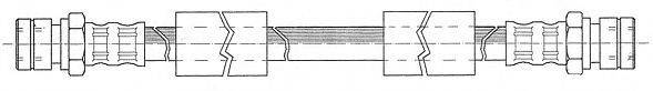 KAWE 510680 Тормозной шланг