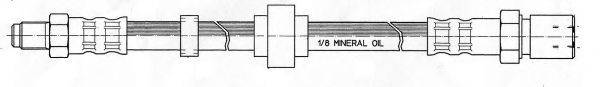 KAWE 510711 Тормозной шланг