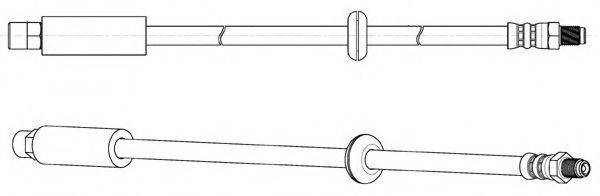 KAWE 510762 Тормозной шланг