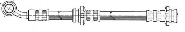 KAWE 510876 Тормозной шланг