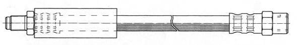 KAWE 510899 Тормозной шланг