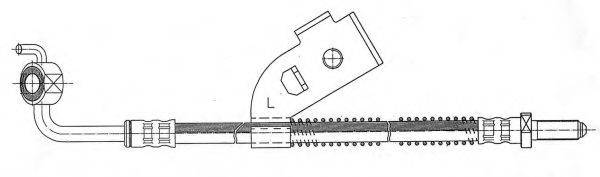 KAWE 511284 Тормозной шланг