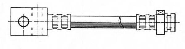 KAWE 511370 Тормозной шланг