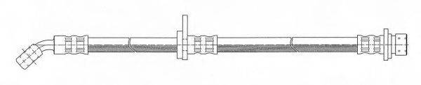 KAWE 511457 Тормозной шланг