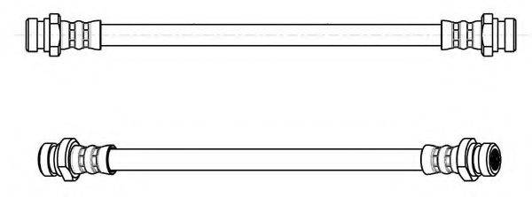 KAWE 511504 Тормозной шланг