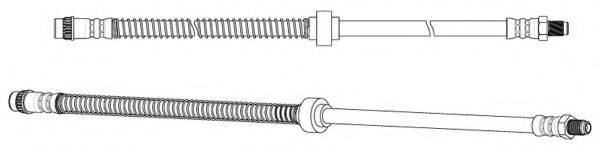 KAWE 511583 Тормозной шланг