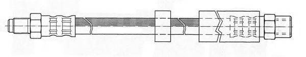 KAWE 511711 Тормозной шланг