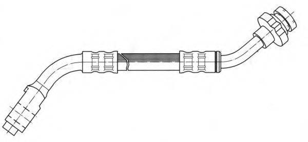 KAWE 511750 Тормозной шланг