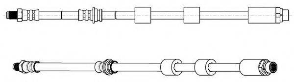 KAWE 512705 Тормозной шланг