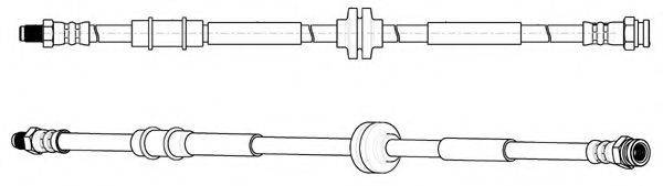 KAWE 512708 Тормозной шланг