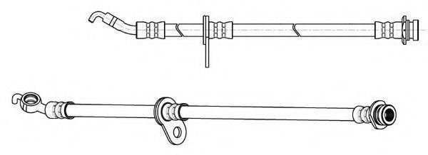 KAWE 512718 Тормозной шланг