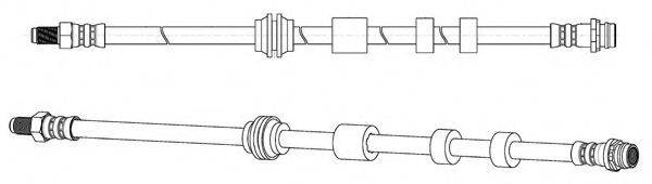 KAWE 512749 Тормозной шланг