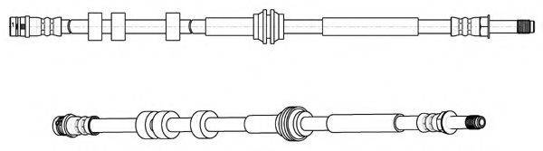 KAWE 512762 Тормозной шланг