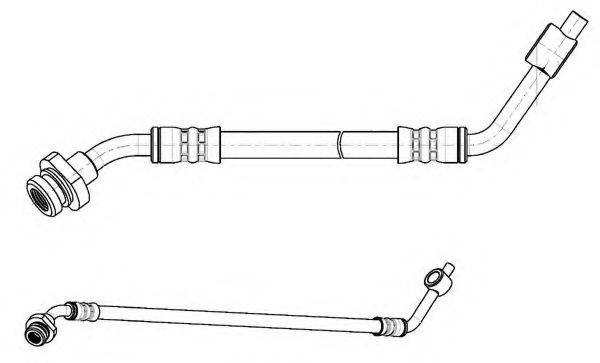 KAWE 512774 Тормозной шланг