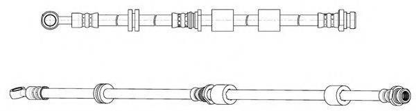 KAWE 512783 Тормозной шланг