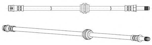 KAWE 512822 Тормозной шланг