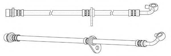 KAWE 512859 Тормозной шланг