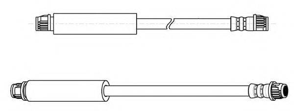 KAWE 514501 Тормозной шланг