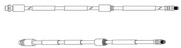 KAWE 514505 Тормозной шланг