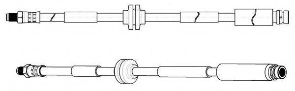 KAWE 514571 Тормозной шланг