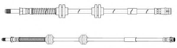 KAWE 514580 Тормозной шланг