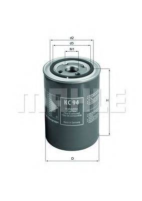 MAHLE ORIGINAL KC94 Топливный фильтр