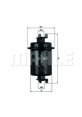 MAHLE ORIGINAL KL110 Топливный фильтр