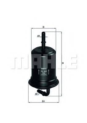 MAHLE ORIGINAL KL456 Топливный фильтр