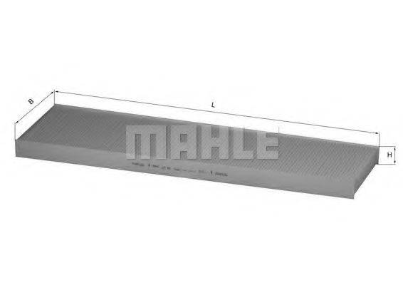 MAHLE ORIGINAL LA85 Фильтр, воздух во внутренном пространстве