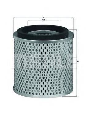 MAHLE ORIGINAL LX1077 Воздушный фильтр