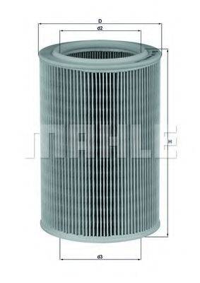 MAHLE ORIGINAL LX587 Воздушный фильтр