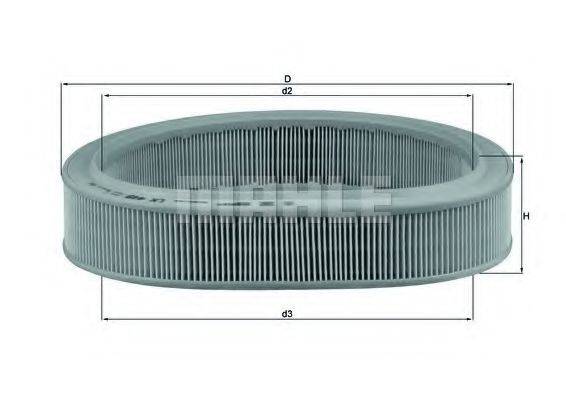 MAHLE ORIGINAL LX449 Воздушный фильтр