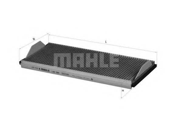 MAHLE ORIGINAL LAK358 Фильтр, воздух во внутренном пространстве