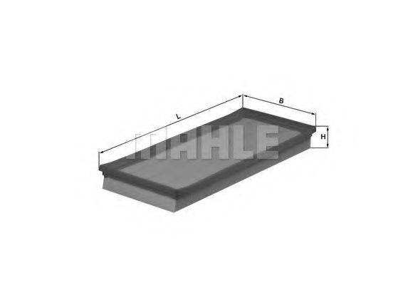 MAHLE ORIGINAL LX178 Воздушный фильтр